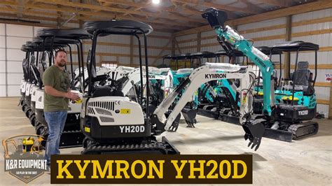 kymron yh20d mini excavator reviews|kymron groundhog vs bh40d.